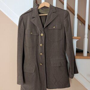Vintage Army Jacket Green/Brown